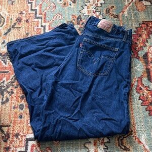 Levi’s Wide Leg Cinch Waist Jeans